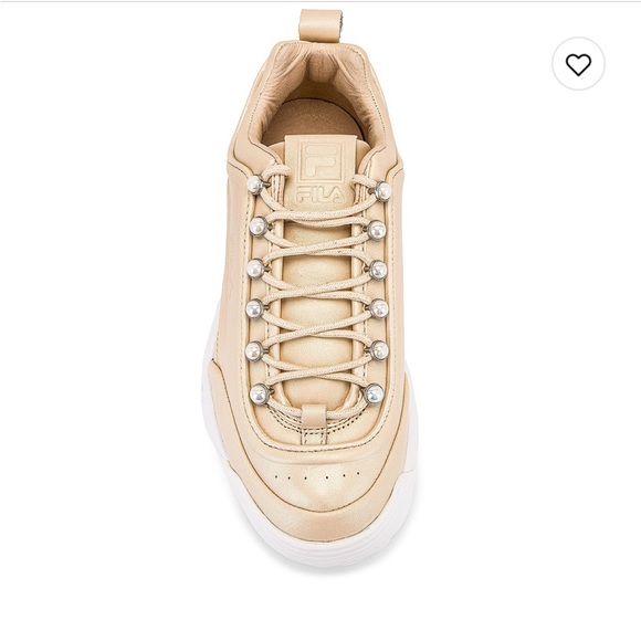 FILA DISRUPTOR ZERO PEARL SNEAKER - Size 9 - Picture 3 of 4